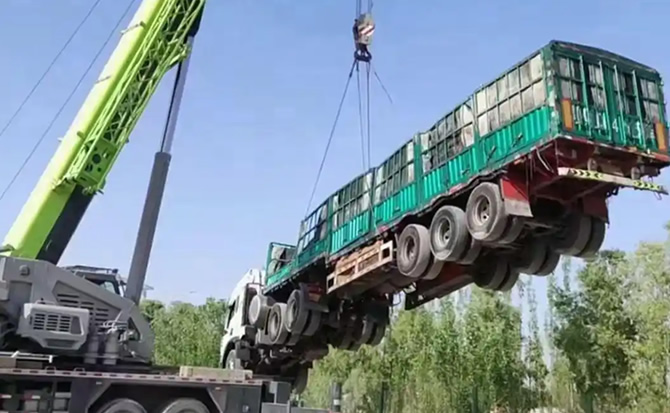郴州道路脱困救援案例